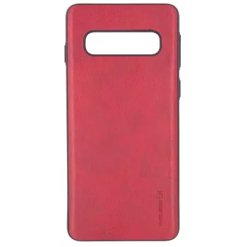 Evelatus Samsung Galaxy S10 Kuton Capa traseira vermelho - silicone líquido / TPU