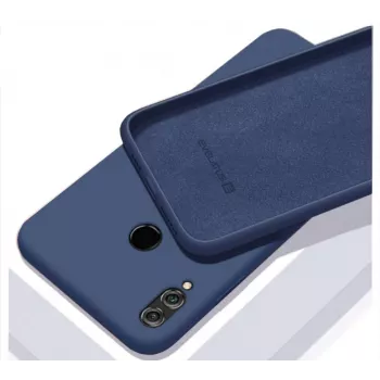 Capa de Silicone Nano Evelatus Soft Touch TPU para Samsung Galaxy S10 Azul Escuro