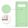 Evelatus Samsung Galaxy S10 Capa de Silicone Nano Soft Touch TPU Menta