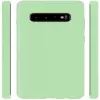 Evelatus Samsung Galaxy S10 Capa de Silicone Nano Soft Touch TPU Menta