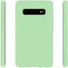 Evelatus Samsung Galaxy S10+ capa de nano silicone Soft Touch TPU Menta