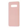Capa Evelatus Nano Silicone Soft Touch TPU para Samsung Galaxy S10 rosa areia