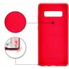 Capa de silicone macia Evelatus para Samsung Galaxy S10 Plus Vermelha