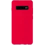 Capa de silicone macia Evelatus para Samsung Galaxy S10 Plus Vermelha
