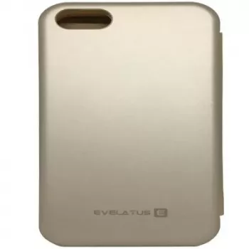 Evelatus Capa tipo livro para Samsung Galaxy S10e dourado