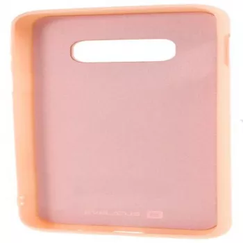 Capa de silicone Evelatus Nano para Samsung Galaxy S10e Soft Touch TPU Bege
