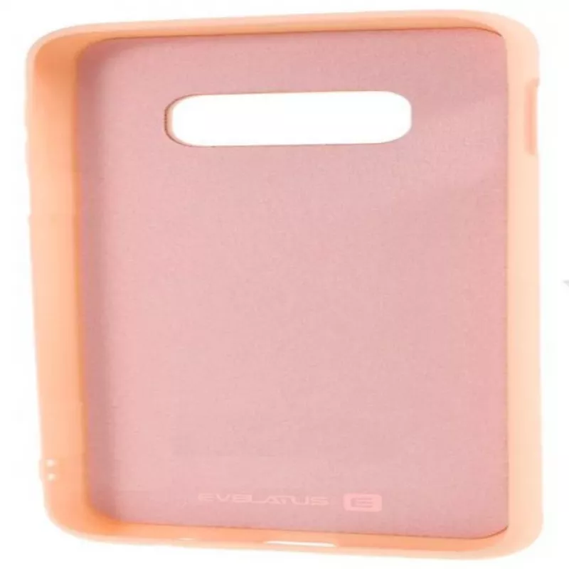Capa de silicone Evelatus Nano para Samsung Galaxy S10e Soft Touch TPU Bege