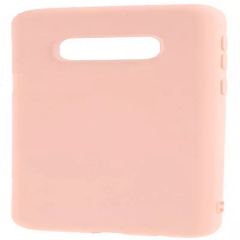 Capa de silicone Evelatus Nano para Samsung Galaxy S10e Soft Touch TPU Bege
