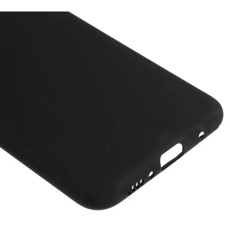 Evelatus Capa de Silicone Nano Soft Touch TPU para Samsung Galaxy S10e Preto