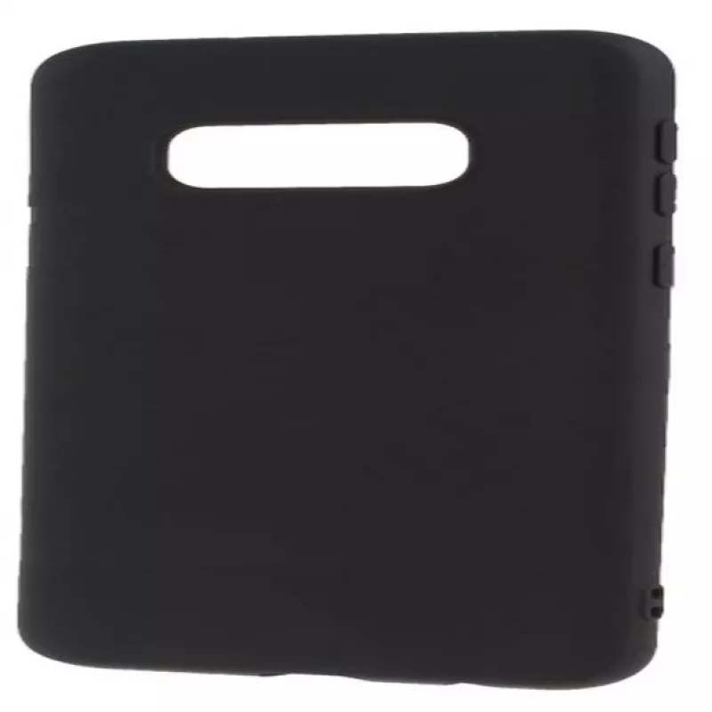 Evelatus Capa de Silicone Nano Soft Touch TPU para Samsung Galaxy S10e Preto