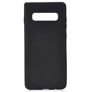 Capa de silicone Nano Evelatus para Samsung Galaxy S10e Soft Touch TPU Preta