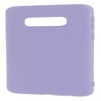 Capa de silicone nano Evelatus para Samsung Galaxy S10e Soft Touch TPU azul