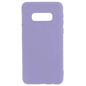 Capa de silicone nano Evelatus para Samsung Galaxy S10e Soft Touch TPU azul
