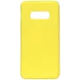 Evelatus Capa de silicone nano Soft Touch TPU para Samsung Galaxy S10e amarela