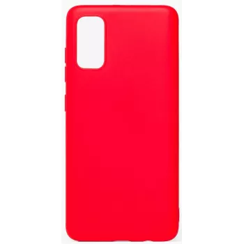 Evelatus Capa de silicone nano Soft Touch TPU para Samsung Galaxy S20 vermelha