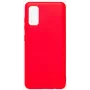 Evelatus Capa de silicone nano Soft Touch TPU para Samsung Galaxy S20 vermelha