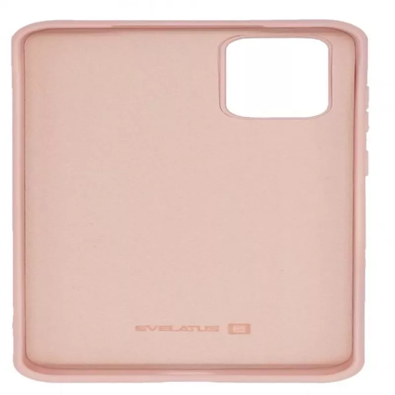 Evelatus Capa de silicone nano Soft Touch TPU para Samsung Galaxy S20 Plus bege