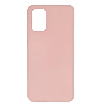 Evelatus Capa de silicone nano Soft Touch TPU para Samsung Galaxy S20 Plus bege