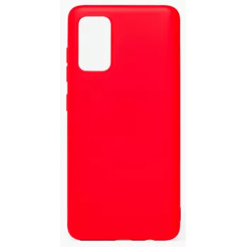 Evelatus Samsung Galaxy S20 Plus Capa de silicone Nano Soft Touch TPU Vermelho
