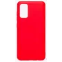 Evelatus Samsung Galaxy S20 Plus Capa de silicone Nano Soft Touch TPU Vermelho