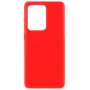 EVELATUS Samsung Galaxy S20 Ultra Capa de silicone Nano Soft Touch TPU Vermelho