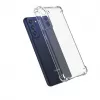 Capa Evelatus Military Shockproof em silicone TPU transparente para Samsung Galaxy S21 FE