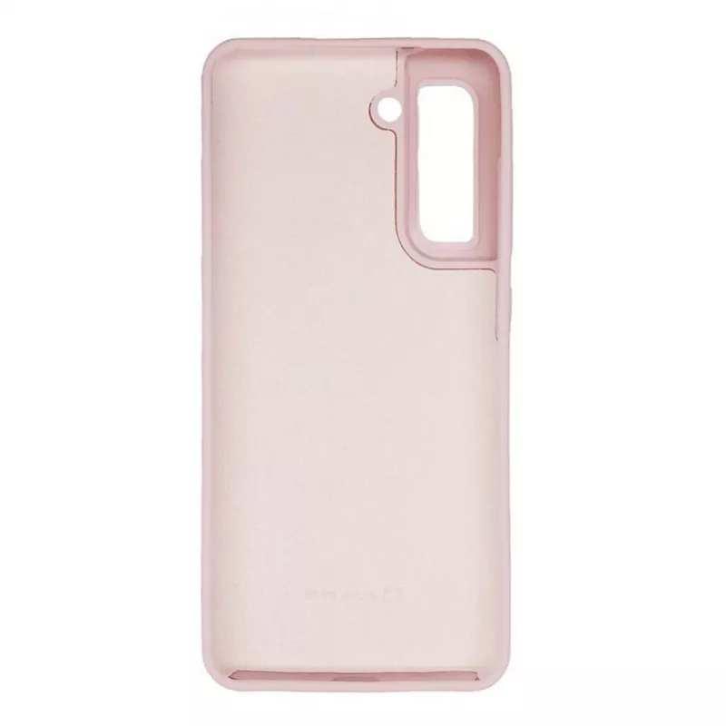 Evelatus capa de silicone nano com toque suave TPU para Samsung Galaxy S21 FE, bege