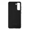 Capa de silicone Evelatus Nano para Samsung Galaxy S21 FE Soft Touch TPU Preto