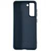 Evelatus Capa de silicone nano Soft Touch TPU para Samsung Galaxy S21 FE azul