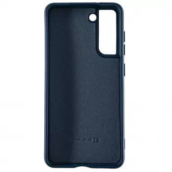 Evelatus Capa de silicone nano Soft Touch TPU para Samsung Galaxy S21 FE azul