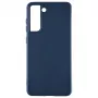 Evelatus Capa de silicone nano Soft Touch TPU para Samsung Galaxy S21 FE azul