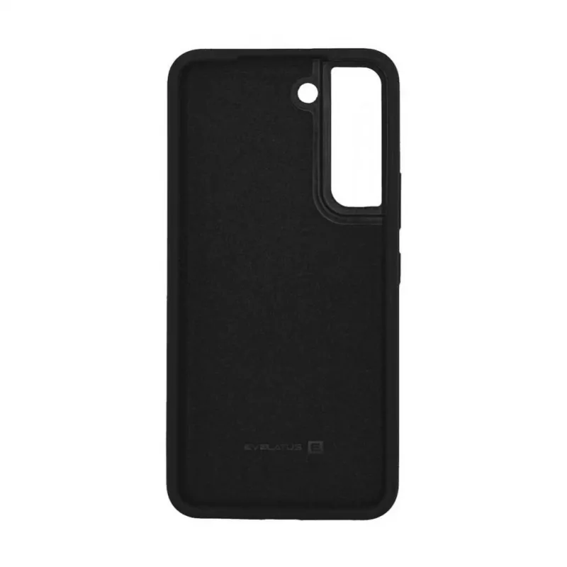 Evelatus Capa de silicone nano Soft Touch TPU para Samsung Galaxy S21 Plus preta