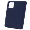 Capa de silicone Premium Soft Touch Evelatus para Samsung Galaxy S21 Plus azul-meia-noite