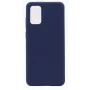 Capa de silicone Premium Soft Touch Evelatus para Samsung Galaxy S21 Plus azul-meia-noite