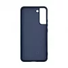 Capa de silicone Evelatus Nano para Samsung Galaxy S22 Plus Soft Touch TPU Azul
