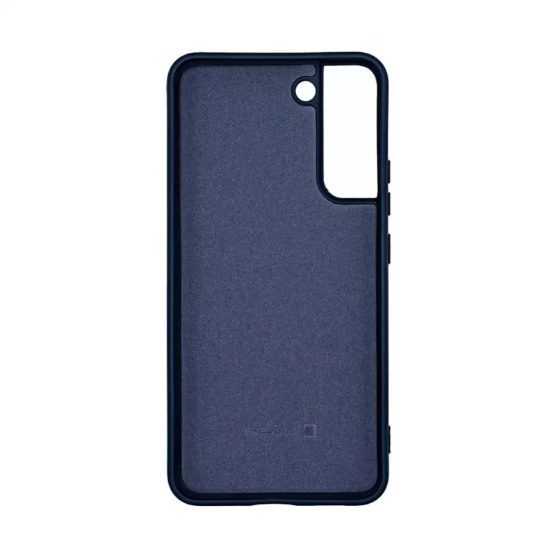 Capa de silicone Evelatus Nano para Samsung Galaxy S22 Plus Soft Touch TPU Azul