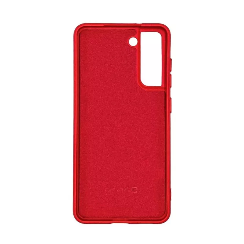 Evelatus Capa de silicone nano Soft Touch TPU para Samsung Galaxy S22 Plus vermelha