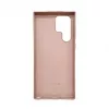 Evelatus Capa de silicone nano Soft Touch TPU para Samsung Galaxy S22 Ultra bege