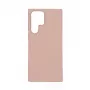 Evelatus Capa de silicone nano Soft Touch TPU para Samsung Galaxy S22 Ultra bege