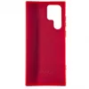 Capa de silicone Premium Soft-Touch Evelatus para Samsung Galaxy S22 Ultra vermelho chinês
