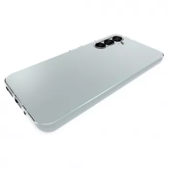 Evelatus Capa de silicone transparente para Samsung Galaxy S23, 1,5 mm TPU transparente