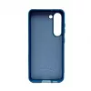 Evelatus Samsung Galaxy S23 Capa de silicone nano Soft Touch TPU azul meia-noite