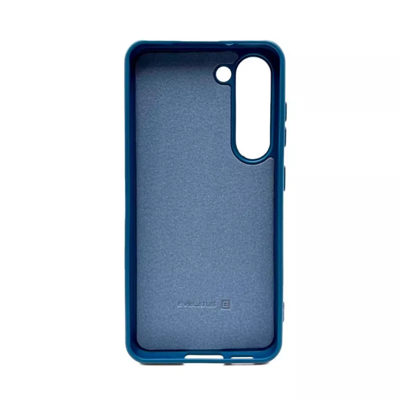 Evelatus Samsung Galaxy S23 Capa de silicone nano Soft Touch TPU azul meia-noite