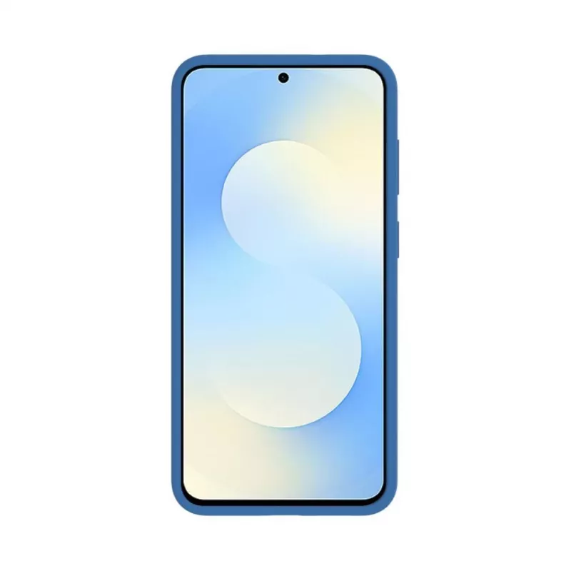 Capa de Silicone Soft Touch Magnética Premium Evelatus para Samsung Galaxy S26 FE Azul-marinho