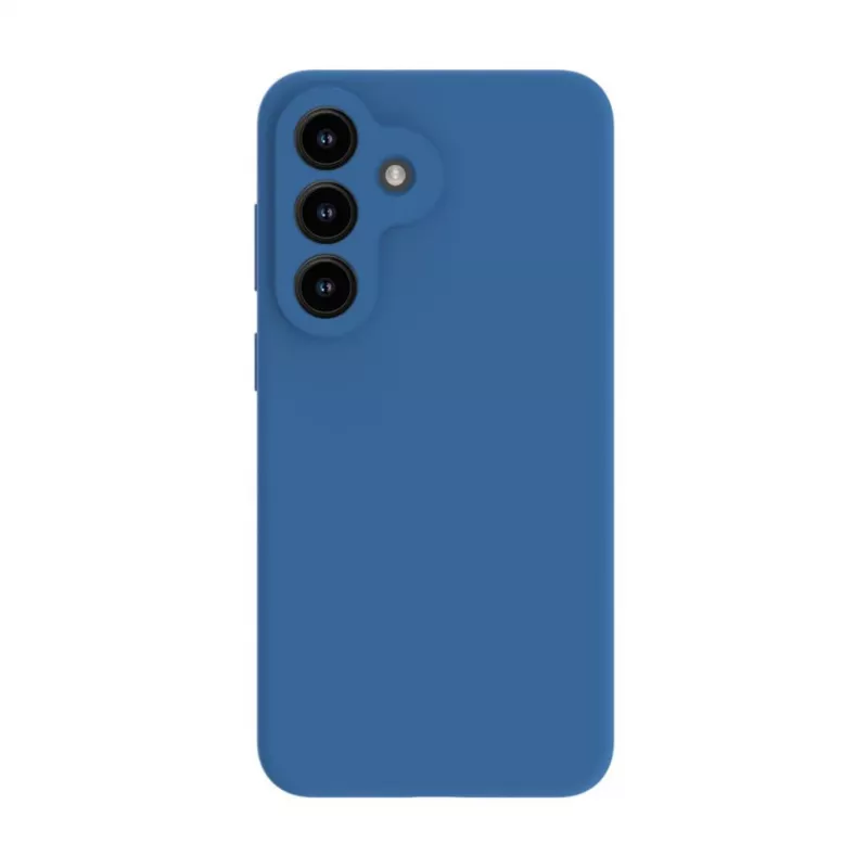 Capa de Silicone Soft Touch Magnética Premium Evelatus para Samsung Galaxy S26 FE Azul-marinho
