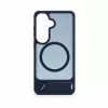 Evelatus Capa emborrachada com MagSafe e suporte para Samsung Galaxy S26, azul-marinho