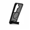 Evelatus Capa MagSafe emborrachada com suporte para Samsung Galaxy S26 preto