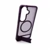 Evelatus Capa emborrachada com MagSafe e suporte para Samsung Galaxy S26, lilás