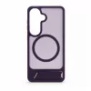 Evelatus Capa emborrachada com MagSafe e suporte para Samsung Galaxy S26, lilás