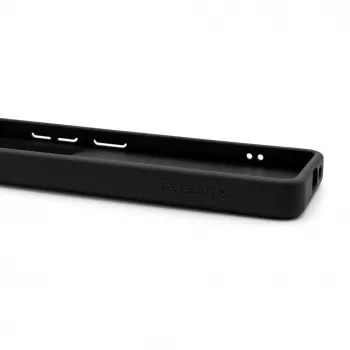 Evelatus Capa Shield com MagSafe e suporte, anel mate, para Samsung Galaxy S26, preta